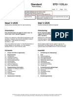 Standard STD 1125: Orientation Orientering