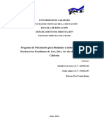 Programa de Orientación para Disminuir El Índice de Repitencia Escolaren Los Estudiantes de 1ero, 2do y 3er Año Del Liceo Abdón Calderón