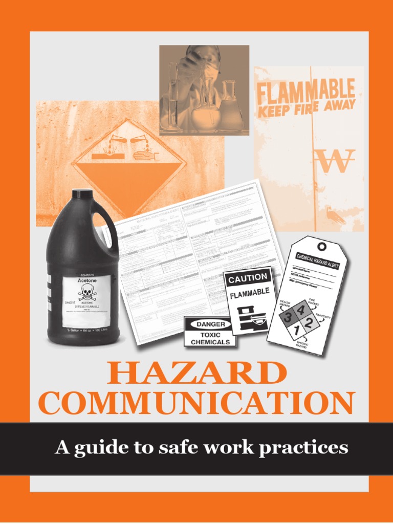 Hazard Communication PDF Dangerous Goods Safety