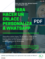 Guía para Hacer Un Enlace Personalizado Whatsapp