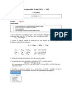 D Evaluación Final de QUIMICA2