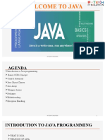 Welcome To Java: Java Is A Write Once, Run Anywhere Language
