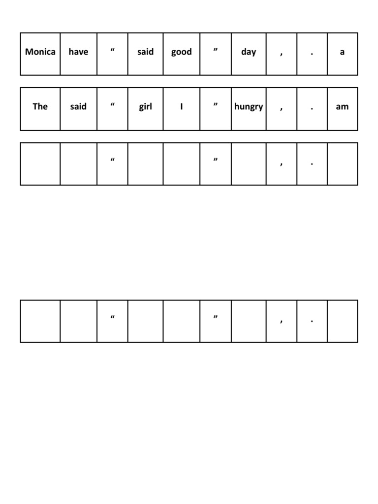 Puncuation Sentences | PDF