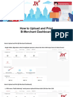 Upload dan cetak AWB dari B-Merchant Dashboard