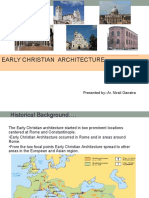 Early Christian Architecture: Presented By:-Ar. Nirali Ganatra