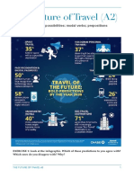 The Future of Travel (A2) : Talking About Future Possibilities: Modal Verbs Prepositions