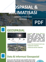 Geospasial Dan Aklimatisasi