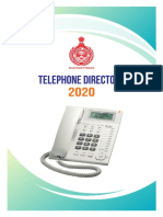 Haryana Govt Telephone - Directory - 2020