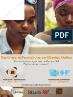 Brochure ISM Online Et ISF