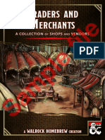 Merchants For DND 5e