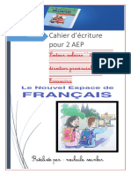 Cahier D'écriture Le Nouvel Espace de Francais J (Récupéré) (1) 2