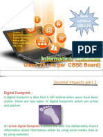 Class XII (As Per CBSE Board) : Informatics Practices