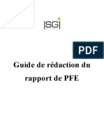 Guide de Rédaction Du Rapport PFE