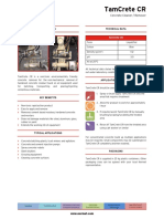 Tamcrete CR: Description Technical Data