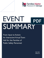 Families Matter Research Group Launch Event Summary