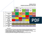 JADWAL PETUGAS POS Idul Fitri 2022