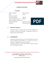 Informe Psicologico de Fabrizio 1