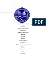 Psicología Organizacional Guía (UASD