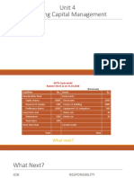 Unit 4 Working Capital Management