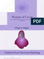 Women of Cover: A Closer Look Into Hijab, It's Meaning, and Common Misconceptions By: Renad Suqi