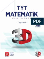 TYT Matematik ÖSYM Tarzı 3D