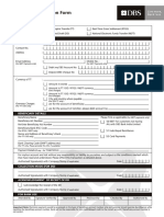 Payment Application Form: Applicant'S Particulars