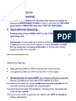 Capital Structure and Cost of Capital