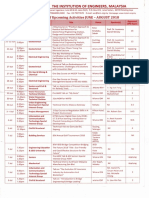 IEM Summary of Upcoming Activities June - August 2018