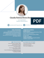 Hoja de Vida Claudia P. Rivera Ramirez