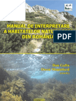 Manual de Interpret Are a Habitatelor