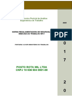 Análise ergonômica de posto de combustíveis