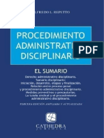 Procedimiento Administrativo Disciplinario.