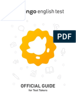 DET Official Guide For Test Takers (En) - 2022-03-29