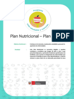 Plan Nutricional Modelo-Ganar Masa Muscular