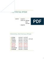 Provincial Architectural Styles in India