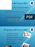 Programa Del Curso de Animacion 2022