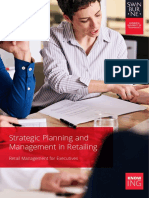 Strategic Planning and Management in Retailing: Retail Management For Executives
