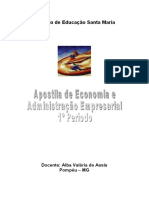 Conceito de Economia e Sistemas Econômicos