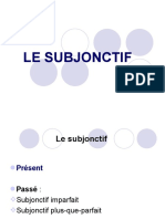 Le Subjonctif