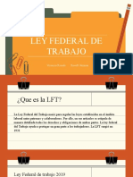 Ley Federal de Trabajo