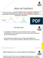 4.1 Pruebas de Hipótesis