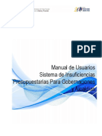 Manual de Usuarios Sistemas de Insuficiencias Presupuestarias para Gobernaciones y Alcaldías