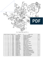 Foton Tractor Engine Block Assy Parts Manual