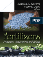 Fertilizers Properties Applications and Effects by Langdon R. Elsworth, Walter O. Paley