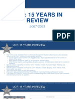 Salem Police 15-year crime trends 2007 - 2015 