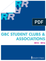 Student Club Descriptions Update 2019-20