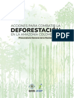 Acciones para Combatir La Deforestacion en La Amazonia