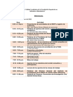 Taller Calidad Académica Facultad Ingeniería Industrias Alimentarias UNCP