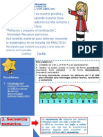 Práctica de numeración hasta el 100