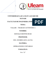 Universidad Laica Eloy Alfaro de Manabi Facultad de Ingenieria Industrial Tema